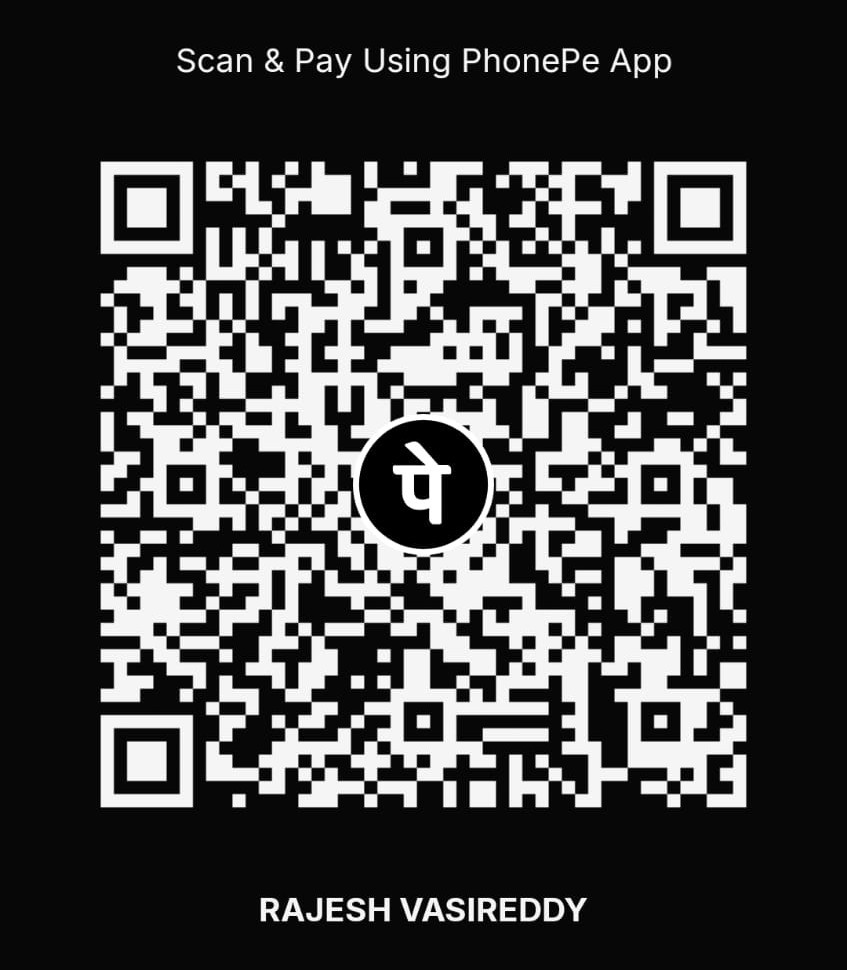 UPI QR code for voluntary support